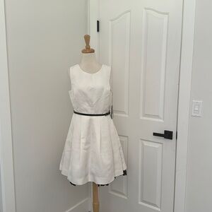 NWT Jason Wu for Target cream and black lace with black belted dress size 8